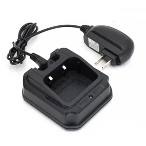 Walkie Talkie Desktop Charger Power Adapter For Baofeng UV-9R BF-A58 UV-5R Radio - Zdjęcie 1 z 7