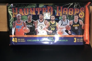 🔥2023-24 Panini NBA Haunted Hoops Basketball Unopened Box 40 Packs 120 Cards🔥 - Picture 1 of 6