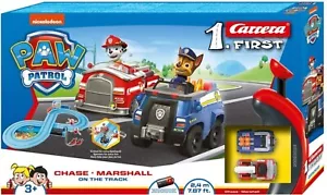Carrera First Battery PAW PATROL On The Track Slot Set 63033 NEW NIB 1/50 - Picture 1 of 6