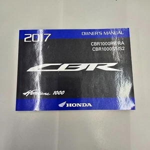 OEM HONDA 2017 CBR1000RR BASE SP SP2 Owner's Manual ENGLISH 00X31MKF6010 - Bild 1 von 3