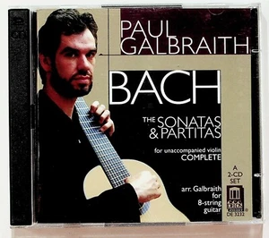 Paul Galbraith Bach The Sonatas & Partitas CD - Picture 1 of 2