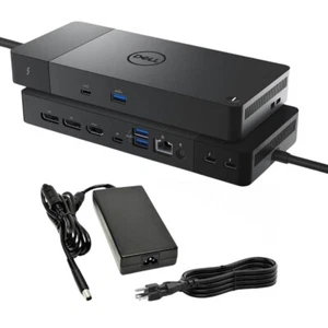 Nueva estación de acoplamiento universal Dell WD22TB4 con adaptador de CA de 180 W - Imagen 1 de 9
