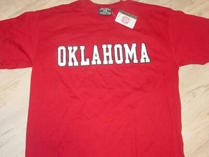 UO University OKLAHOMA SOONERS football T-Shirt NEW / TAG sz.... SMALL - Picture 1 of 5