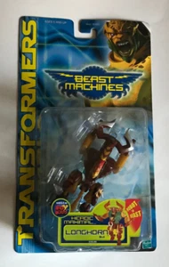 VINTAGE TRANSFORMERS BEAST MACHINES HEROIC MAXIMAL LONGHORN NEW - Picture 1 of 2
