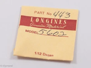Longines Genuine Material Set Lever Part 443 for Longines Cal. 5602 - Picture 1 of 2