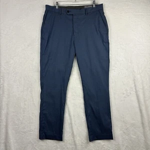 Daniel Cremieux Signature Collection Dress Pants Mens 36 X 32 Blue Dress Supima - Picture 1 of 14
