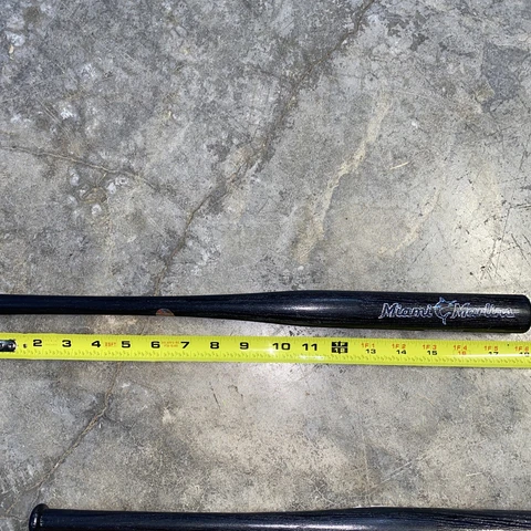 Miami Marlins Mini Baseball Bat, See Description Cover