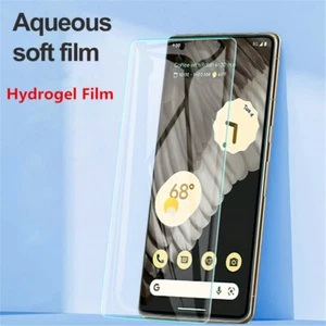 Hydrogel Film For Google Pixel 7 Pro 6 Pro 5a 4a 3a 6a 7a 5 Full Cover Soft Film - Picture 1 of 22