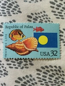1995 Scott #2999 32¢ - REPUBLIC OF PALAU - Single Stamp - Mint NH - Picture 1 of 2