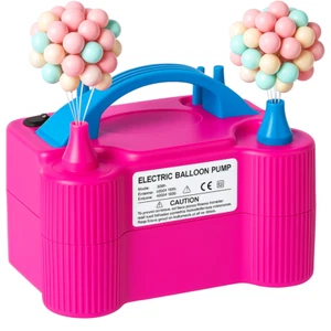 Portable Electric Balloon Pump with Dual Nozzles High Power Inflator Pump 600W - Picture 1 of 9