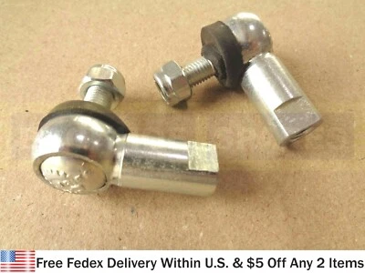 JCB PARTS - BALL JOINT M8, SET OF 2 PCS.  (PART NO. 123/08002 331/20202) - Image 1 of 4