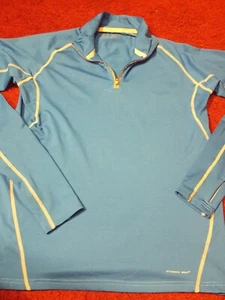 Woman's Blue Fitness Gear Performance Shirt Size S - Picture 1 of 3