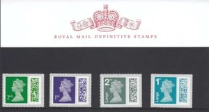 GB 2022 DEFINITIVER BARCODE NVI MASCHINE PRÄSENTATIONSPAKET Nr. 116 NEUWERTIG BRIEFMARKENSET - Bild 1 von 7