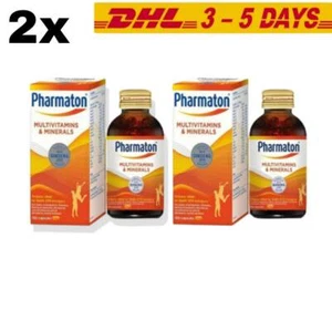 2X Geriatric Pharmaton 200 capsules with Ginseng Extract Natural Health - Picture 1 of 6