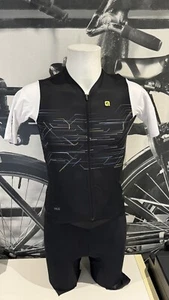 Camiseta deportiva de ciclismo Ale manga corta PR-E MEGABYTE |Hombre-Negro|TOTALMENTE NUEVA - Imagen 1 de 11