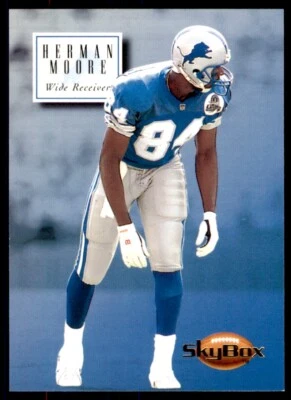1994 Skybox Herman Moore Detroit Lions #52 - Image 1 of 2