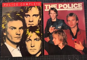 THE POLICE 2 Book Lot STING TABLATURE - Imagen 1 de 2