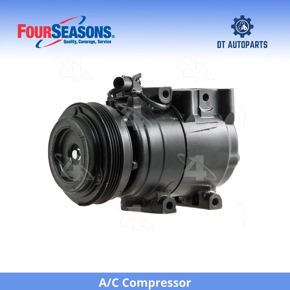 Compressor AC Kia Spectra 2002-2004 4 estações 2003 - Imagem 1 de 4