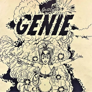 Gottlieb Genie Pinball Machine Game Manual Schematics ORIGINAL - Picture 1 of 3