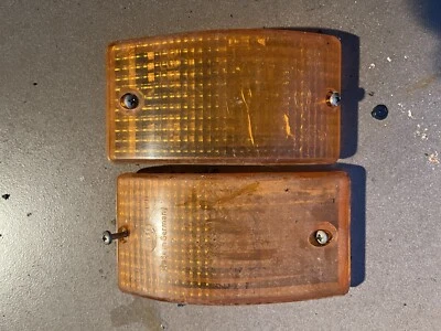 КОМПЛЕКТ ЖЕЛТЫХ ПРОТИВОТУМАННЫХ ЛИНЗ ДЛЯ PPORSCHE 911 930 924 - Изображение 1 из 4