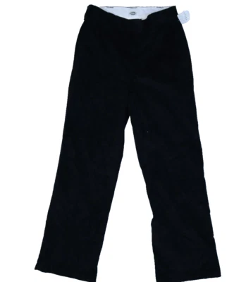 Dickies Free People Black Wide Leg 4 Pocket Stretch Corduroy Pants Womens 10 - Image 1 of 4