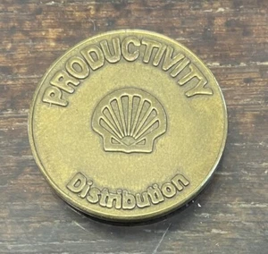 Shell Benzin Produktivität Münze - Bild 1 von 2