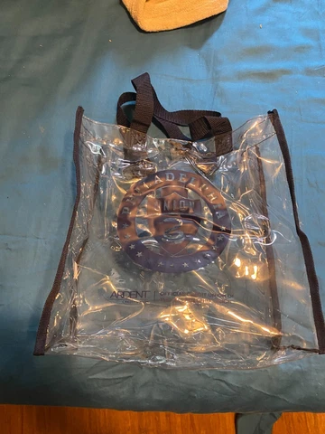 Philadelphia Union Clear Plastic Bag 2022 STH Item Cover
