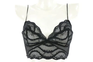 Kiki de Montparnasse 276018 Womens Leche Moi Longline Bra Size Large - Picture 1 of 4