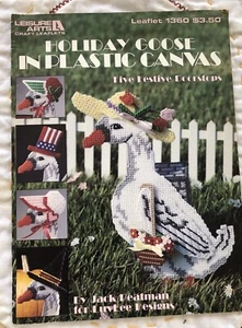 Ganso de vacaciones en lona de plástico topes festivos artes de ocio - Imagen 1 de 2