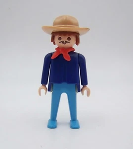 PLAYMOBIL (B2242) WESTERN SOLDATS- Soldat Sergent de la Cavalerie US 3485 (Usé) - Picture 1 of 1