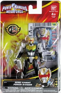 Figura de acción de 4 pulgadas Power Rangers Megaforce Bandai Robo Knight Power Ranger - Imagen 1 de 2