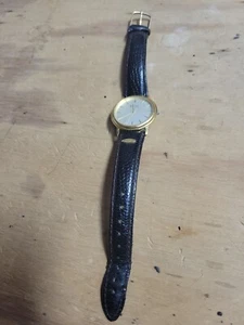  Bulova T7 Base Metal Bezel Quartz Stainless Steel Back Watch Parts Only - Bild 1 von 5