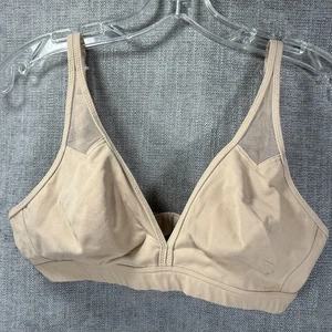 Wacoal BH Damen 38 B/C beige ohne Bügel Softcup Mesh Racerback 852215 nude - Bild 1 von 14