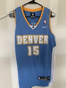 Vintage Denver Nuggets Carmelo Anthony #15 Reebok NBA Jersey Size Small Stitched - Picture 1 of 5