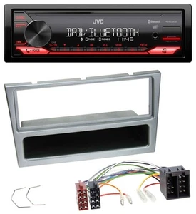 JVC DAB MP3 Bluetooth USB Autoradio für Opel Combo C Corsa C Meriva Tigra 2000-2 - Bild 1 von 8