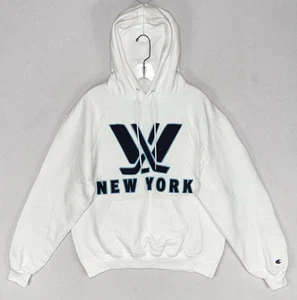 New York Sirens Champion Hoodie PWHL New York Hockey Thick Heavy Embroidered - Picture 1 of 11