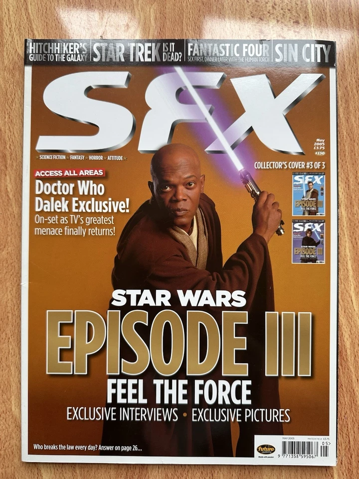 SFX Magazine Issue 130 May 2005 Star Wars Episode 3 - Image 1 of 1