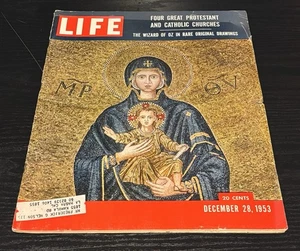 VTG Life Magazine December 28, 1953 Protestant & Catholic Churches - Picture 1 of 12