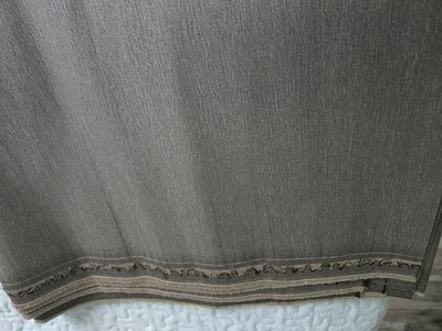 Vinyl Fabric For Upholstery/Crafts 4 Yards x 54" Textured Grey - Water Resistant - Image 1 of 4