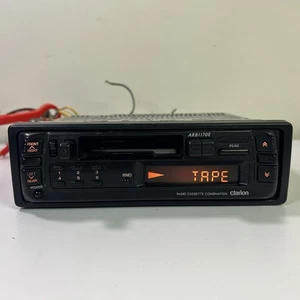 RARO REPRODUCTOR DE CASSETTE RADIO COCHE CLARION ALPHA ARB1170E Combinación PROBADO FUNCIONANDO - Imagen 1 de 12