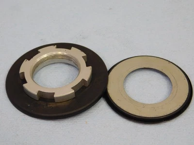 2018 Triumph Bonneville T120 Steering Stem Triple Tree Adjuster Nut & Seals - Image 1 of 2