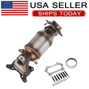 Convertidor catalítico colector para Honda Accord 2,4 L 4 cilindros 2008-2010 2011 2012 - Imagen 1 de 10