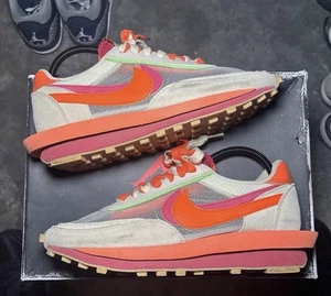 Nike Sacai X Clot LDWaffle Net Orange Blaze Größe 8 - Bild 1 von 7