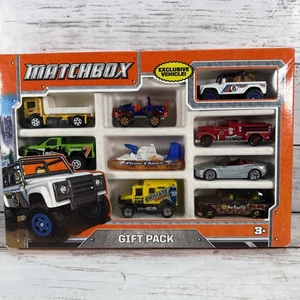 Matchbox Gift Pack 9 Autos Exclusive Off Road SUV Pirate Chaser Set Sealed - Bild 1 von 10