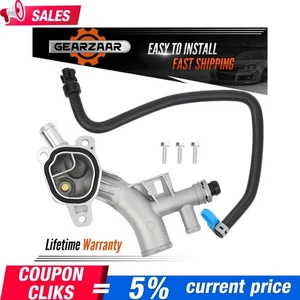 Kit de carcasa de termostato de salida de agua de aluminio para 11-16 Chevry Cruze Sonic Trax - Imagen 1 de 15