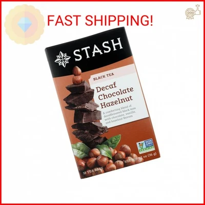 Тайник без кофеина шоколад фундук черный чай, 18 штук, 1 упаковка - Изображение 1 из 2