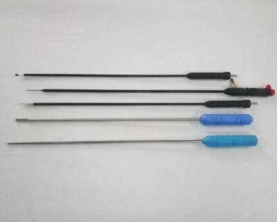Laparoscopic Monopolar Electrode Knot Pusher Myoma Screw Instruments Set 5mm 5Pc - Image 1 of 4