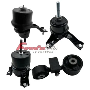 4pcs Engine Motor & Trans Mount Set For 2007-2011 Toyota Camry 2.4L Auto Trans - Picture 1 of 5