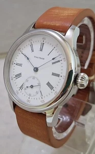 Waltham Vintage 6s Pocket Marriage Watch Conversion 40mm SS Wrist Watch 1901 - Picture 1 of 12