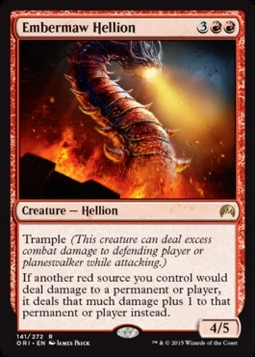 Embermaw Hellion ~ Near Mint Magic Origins MTG Magic UltimateMTG Red Card - Image 1 of 1